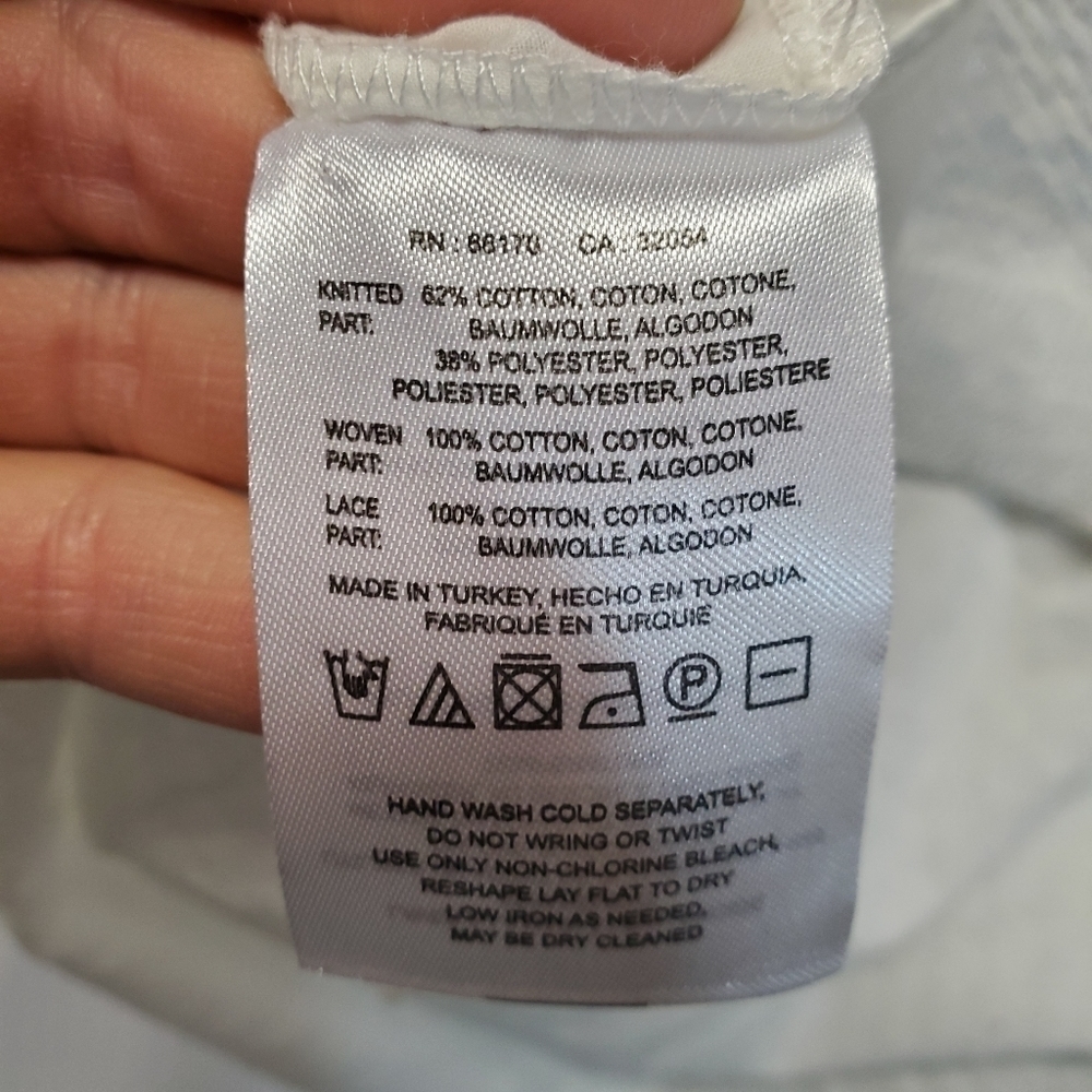 Anthropologie Moth Light Academia Sweater Vest w/ Lace - Picture 9 of 9